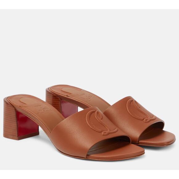 Christian Louboutin Shoes - CHRISTIAN LOUBOUTIN
So CL 55 embossed leather mules BNIB 41.5